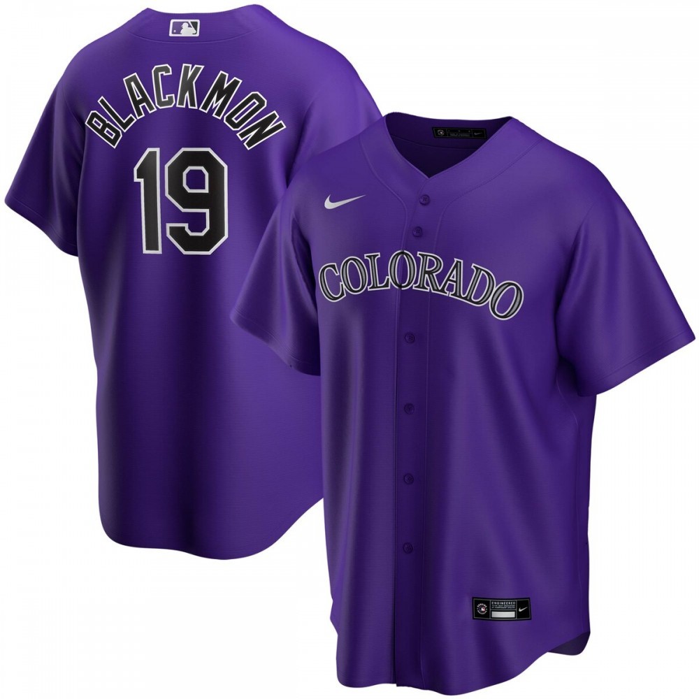Charlie Blackmon Colorado Rockies Nike Youth Alternate Replica Player Jersey – Purple