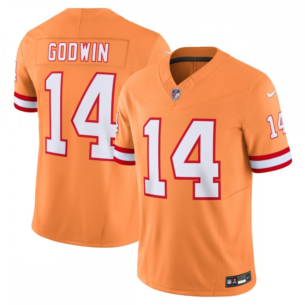 Chris Godwin Tampa Bay Buccaneers Nike Vapor F.U.S.E. Limited Jersey – Orange