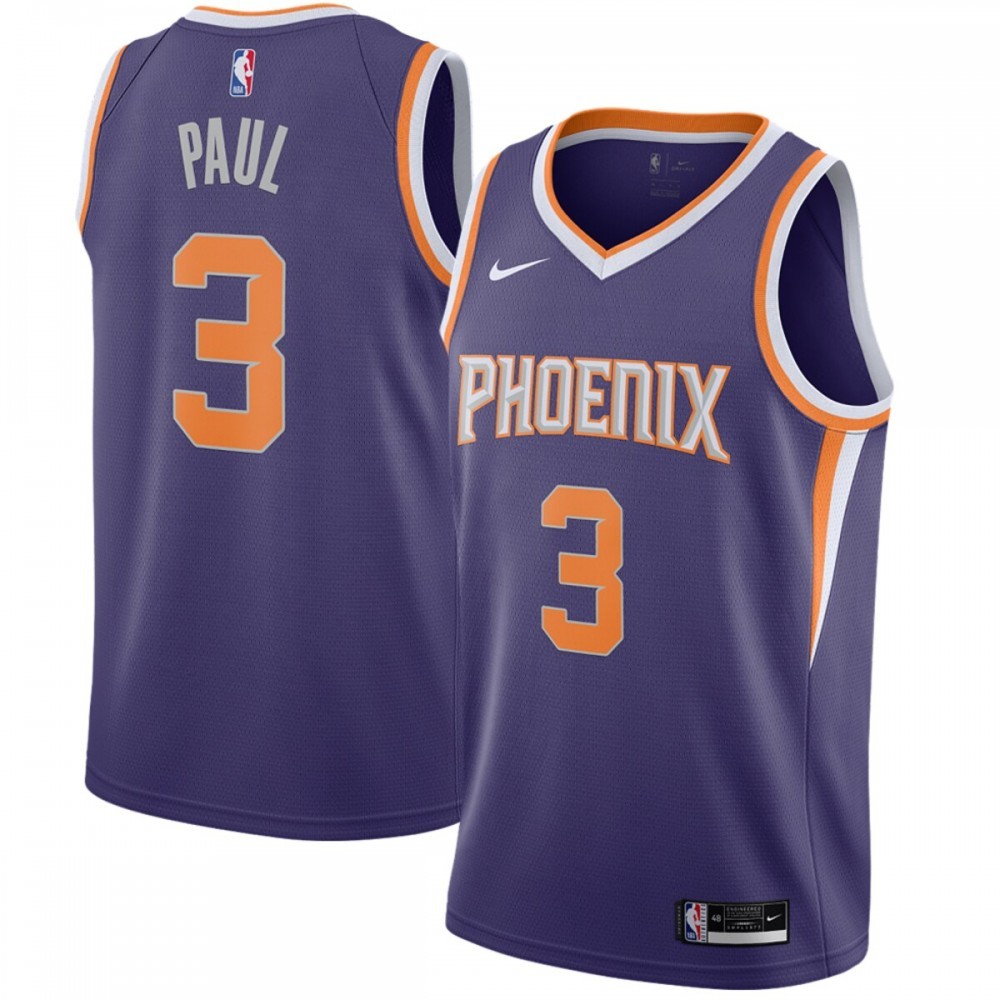 Chris Paul Phoenix Suns Nike 2020/21 Swingman Jersey Purple – Icon Edition
