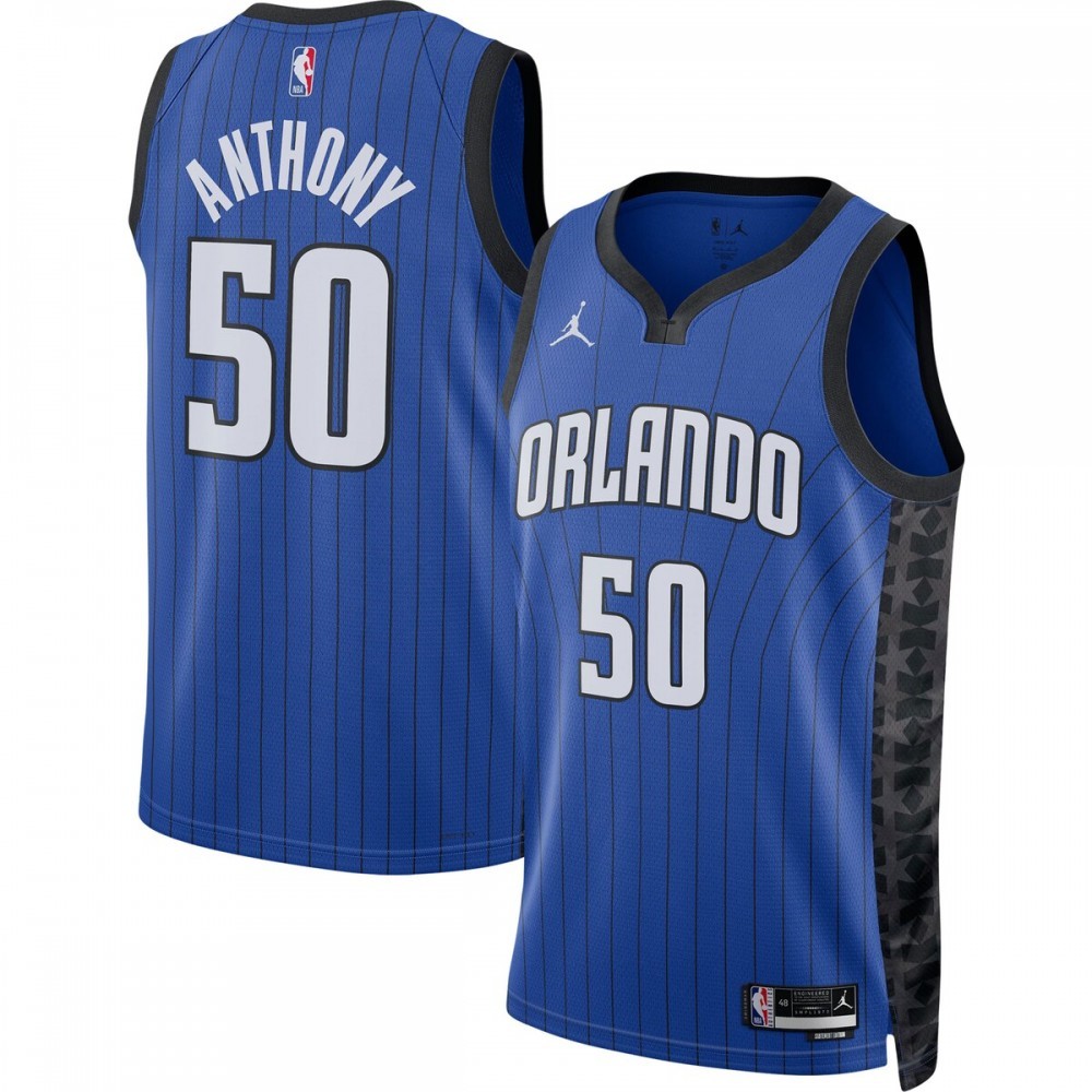 Cole Anthony Orlando Magic Jordan Brand 2022/23 Statement Edition Swingman Jersey – Blue