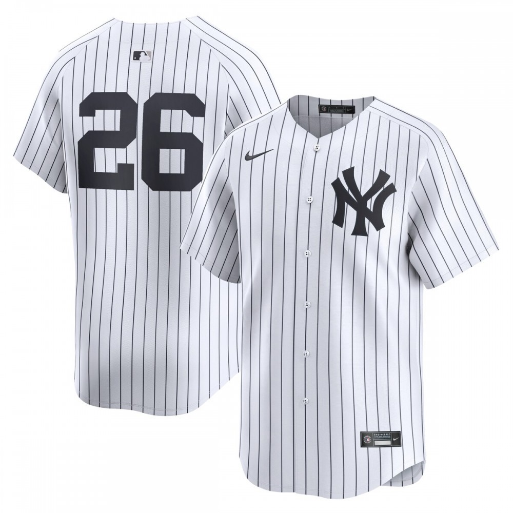 DJ LeMahieu New York Yankees Nike Home Limited Player Jersey – White