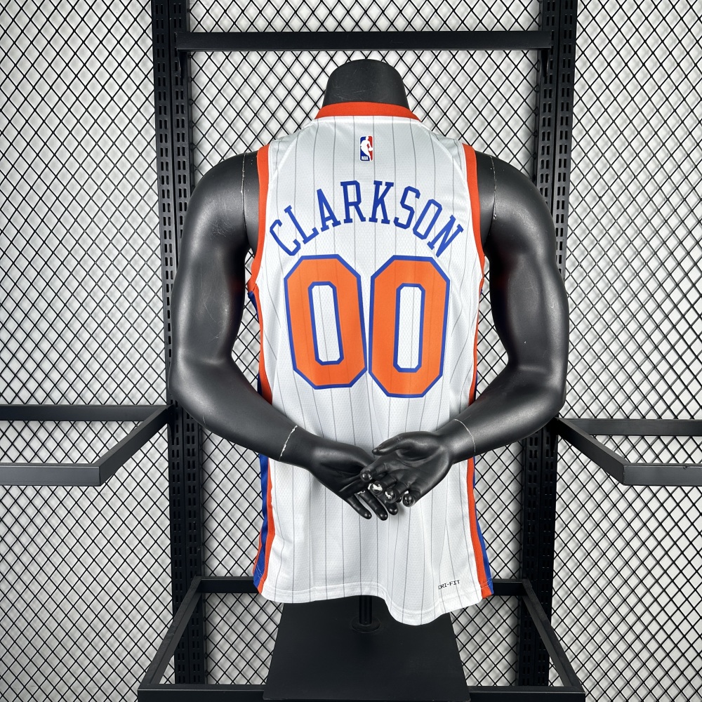 2025/26 New York Knicks City Edition Jordan Clarkson Jersey | NBA Swingman Jersey