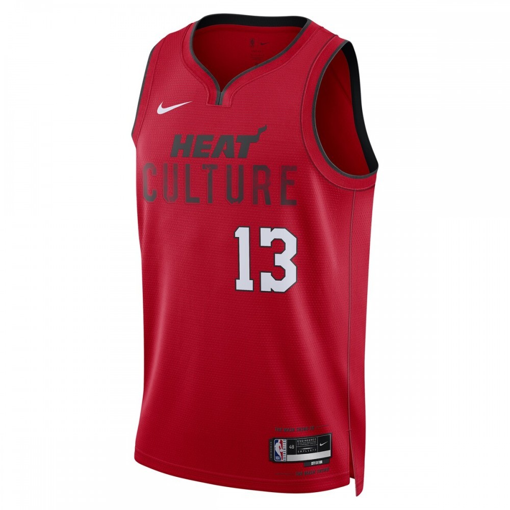 Bam Adebayo Miami Heat Nike Unisex 2024/25 Swingman Player Jersey – City Edition – Red