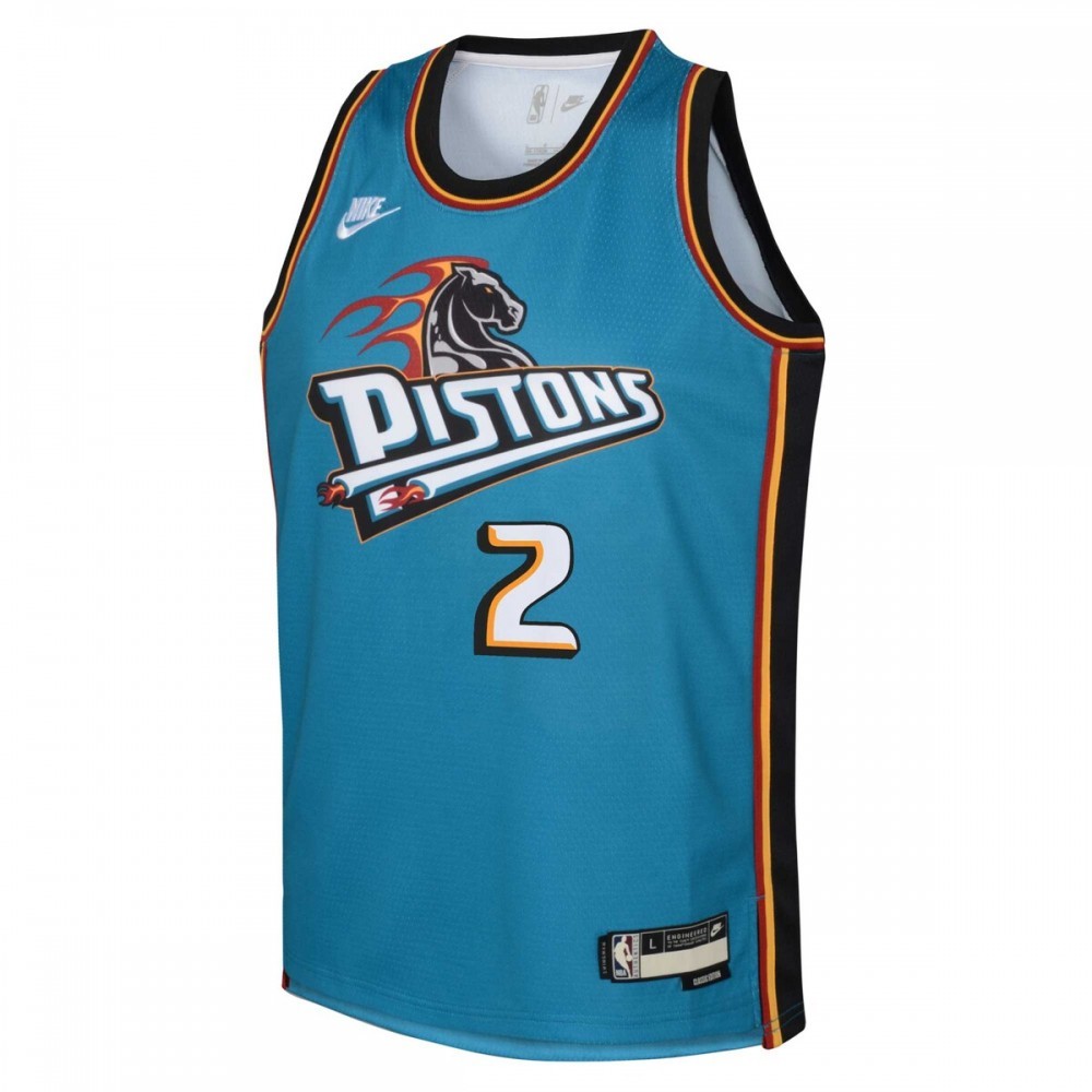 Cade Cunningham Detroit Pistons Nike Youth 2022/23 Swingman Jersey Teal – Classic Edition