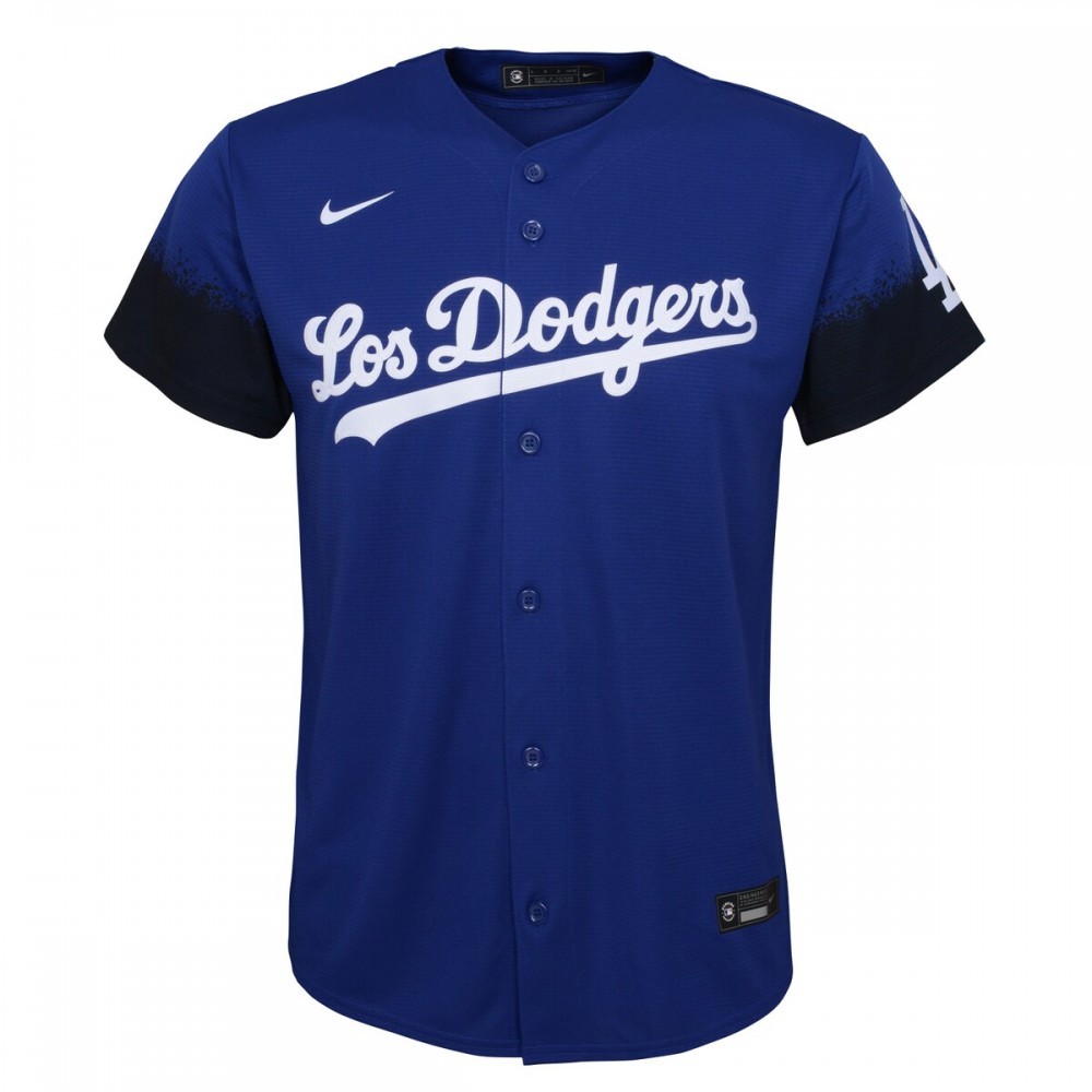 Clayton Kershaw Los Angeles Dodgers Nike Youth City Connect Replica Player Jersey – Royal