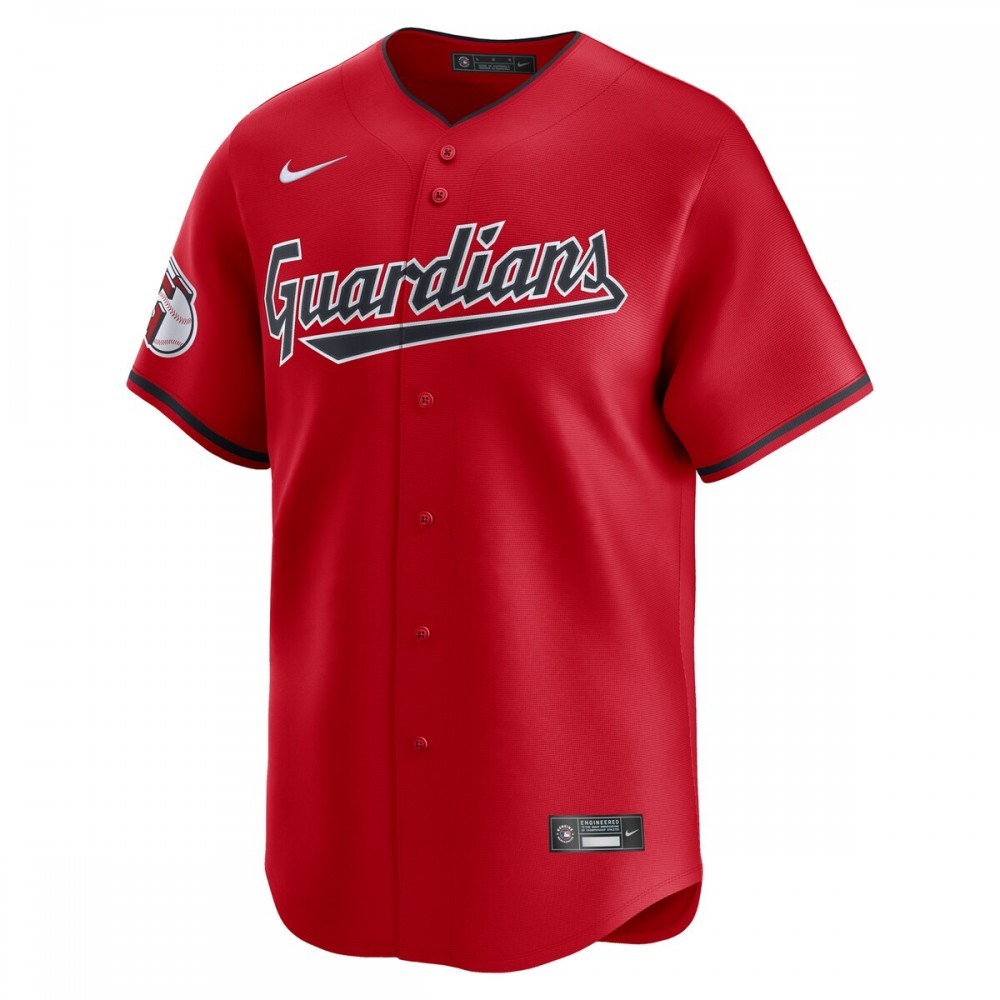 Cleveland Guardians Nike Alternate Limited Custom Jersey?– Red
