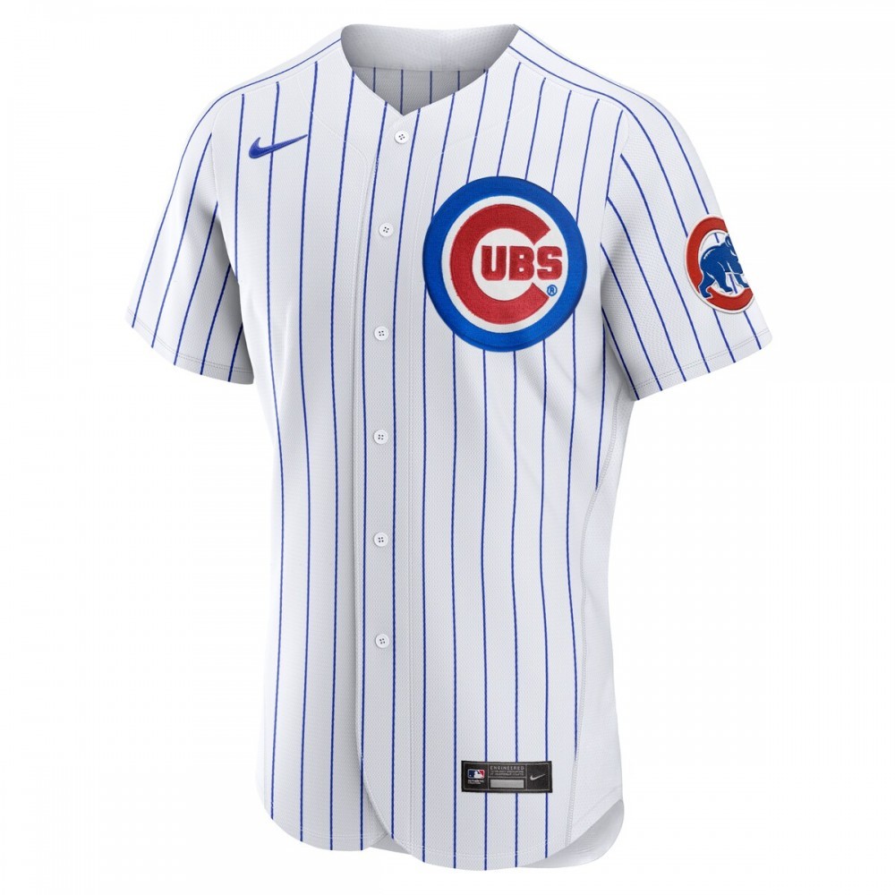 Ernie Banks Chicago Cubs Nike Home Authentic Retired Player Jersey – White
