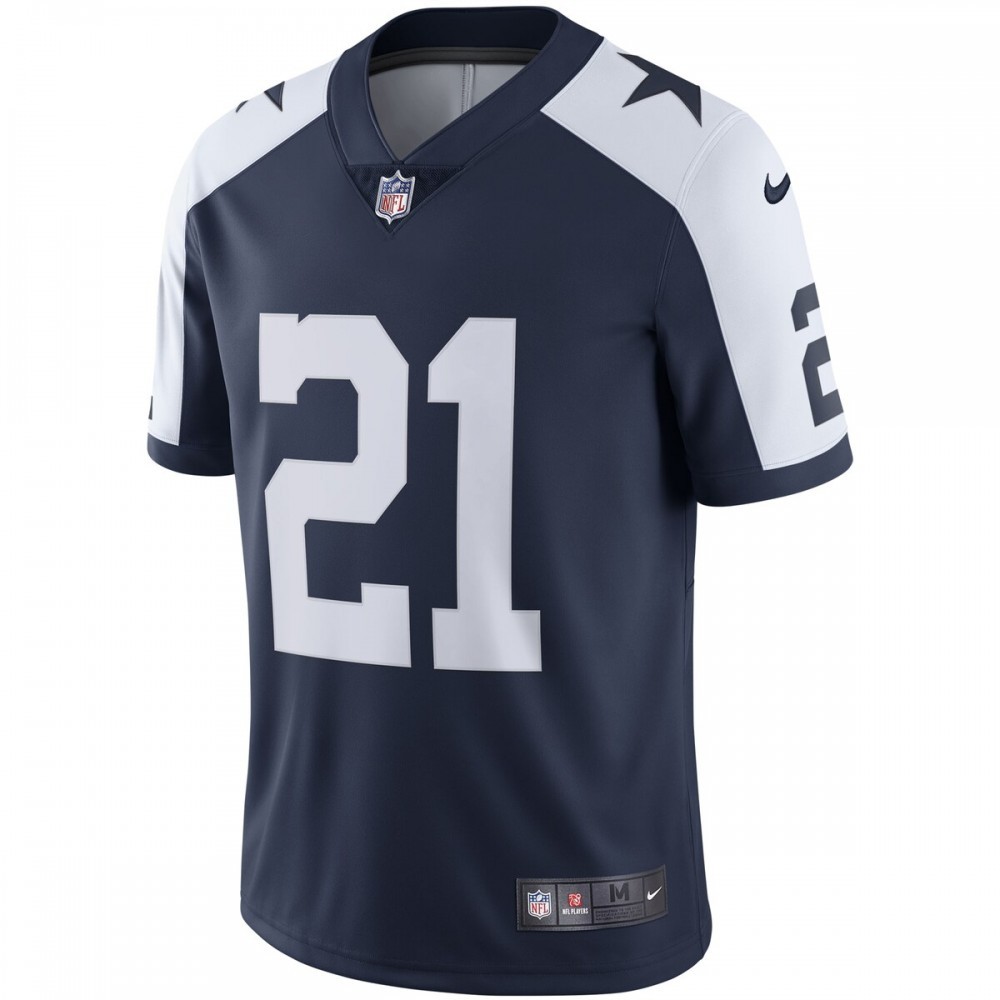 Ezekiel Elliott Dallas Cowboys Nike Alternate Vapor Limited Jersey – Navy