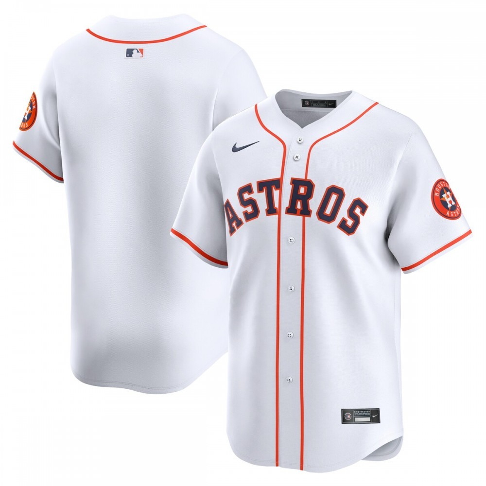 Houston Astros Nike Youth Home Limited Jersey – White