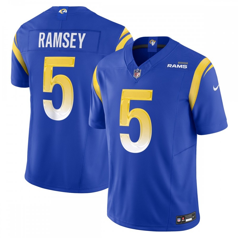 Jalen Ramsey Los Angeles Rams Nike Vapor F.U.S.E. Limited  Jersey – Royal