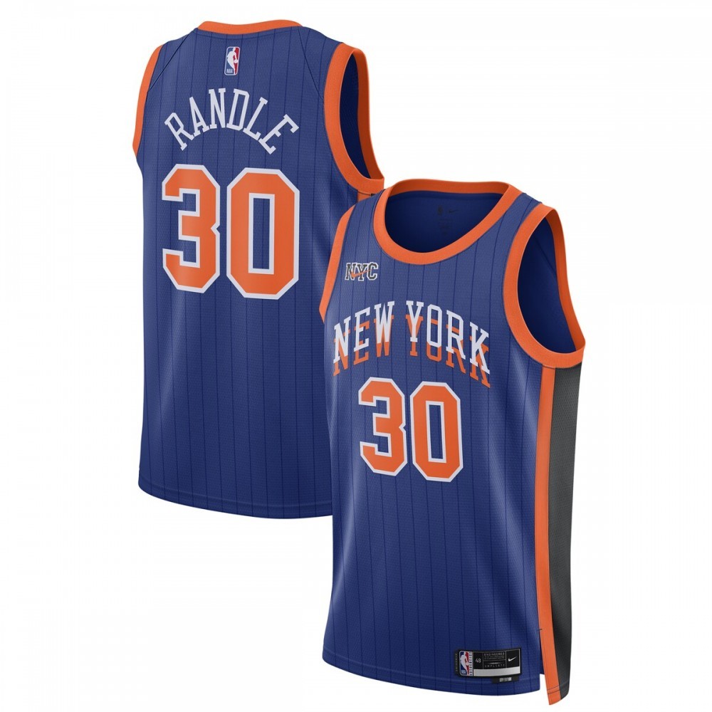 Julius Randle New York Knicks Nike Unisex 2023/24 Swingman Jersey – Blue – City Edition
