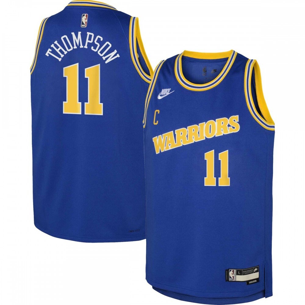 Klay Thompson Golden State Warriors Nike Youth 2022/23 Swingman Jersey Royal – Classic Edition