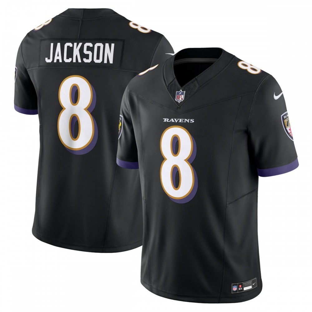 Lamar Jackson Baltimore Ravens Nike Vapor F.U.S.E. Limited Alternate Jersey – Black