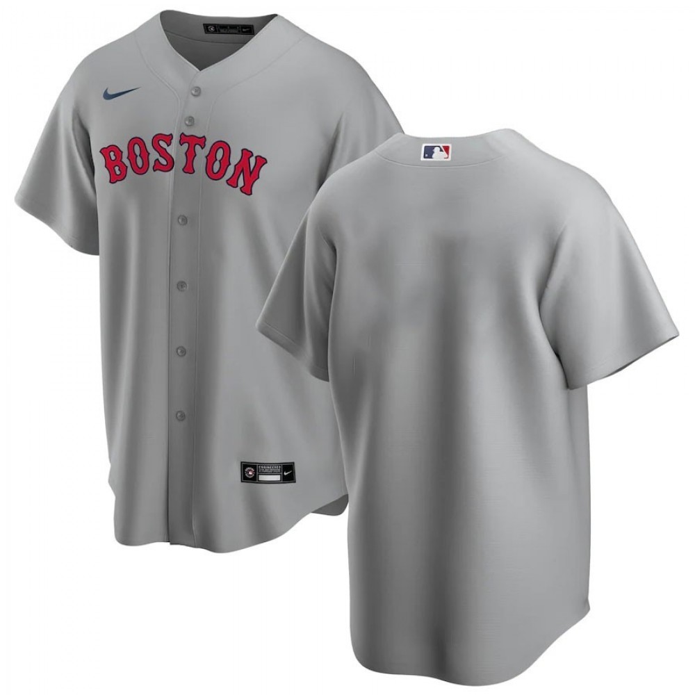 Men’s Boston Red Sox Nike Gray Road 2020 Jersey