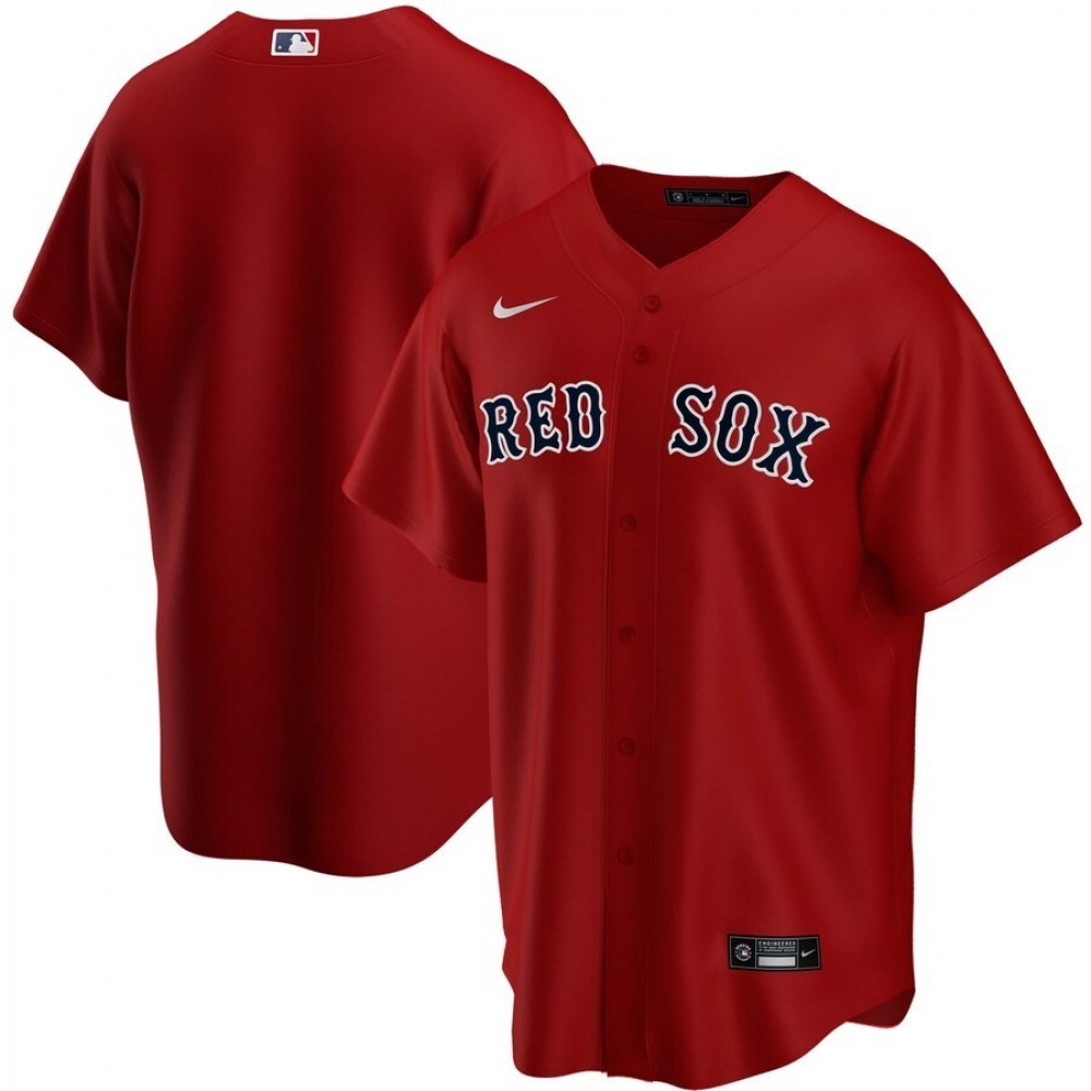 Men’s Boston Red Sox Nike Red Alternate 2020 Jersey