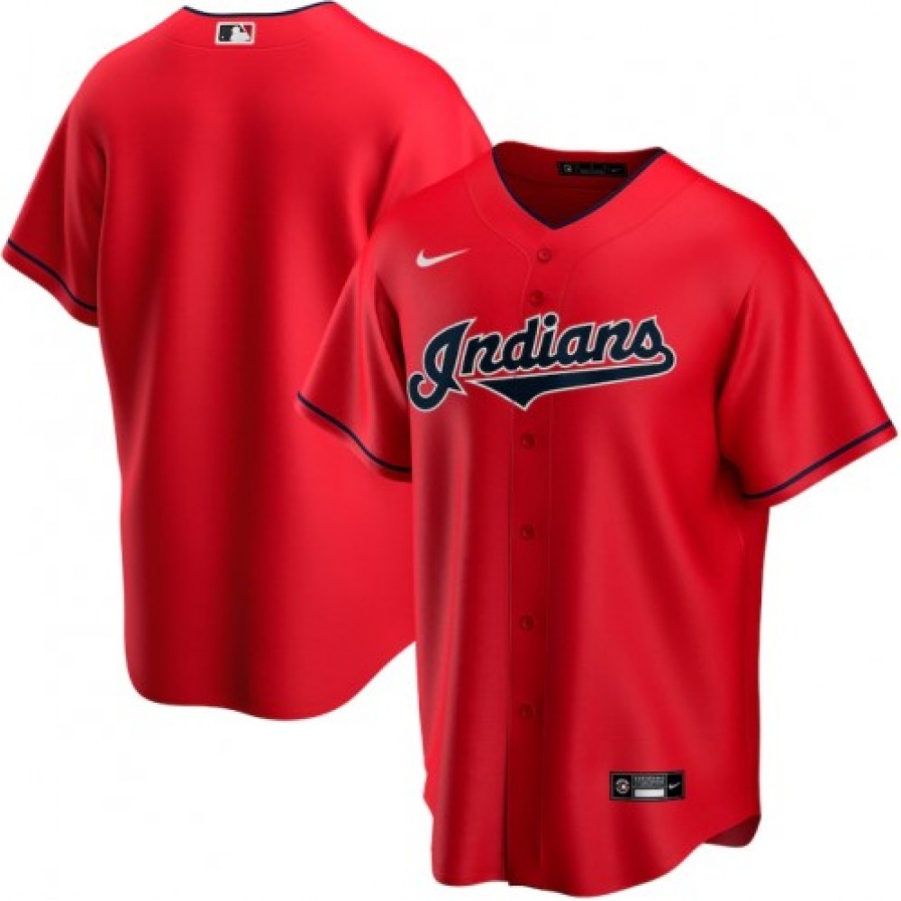 Men’s Cleveland Indians Nike Red Alternate 2020 Jersey