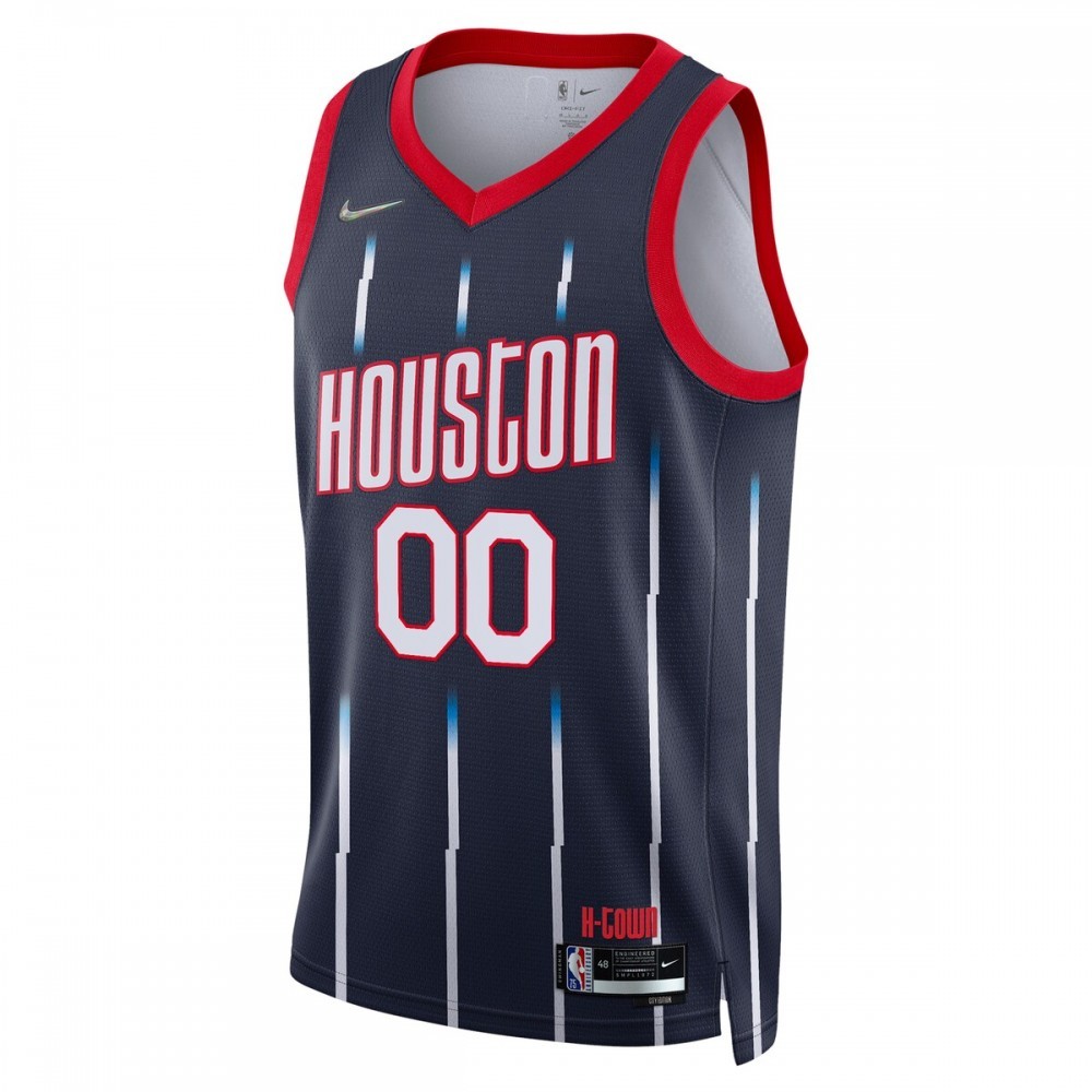 Houston Rockets Nike 2021/22 Swingman Custom Jersey – City Edition – Navy