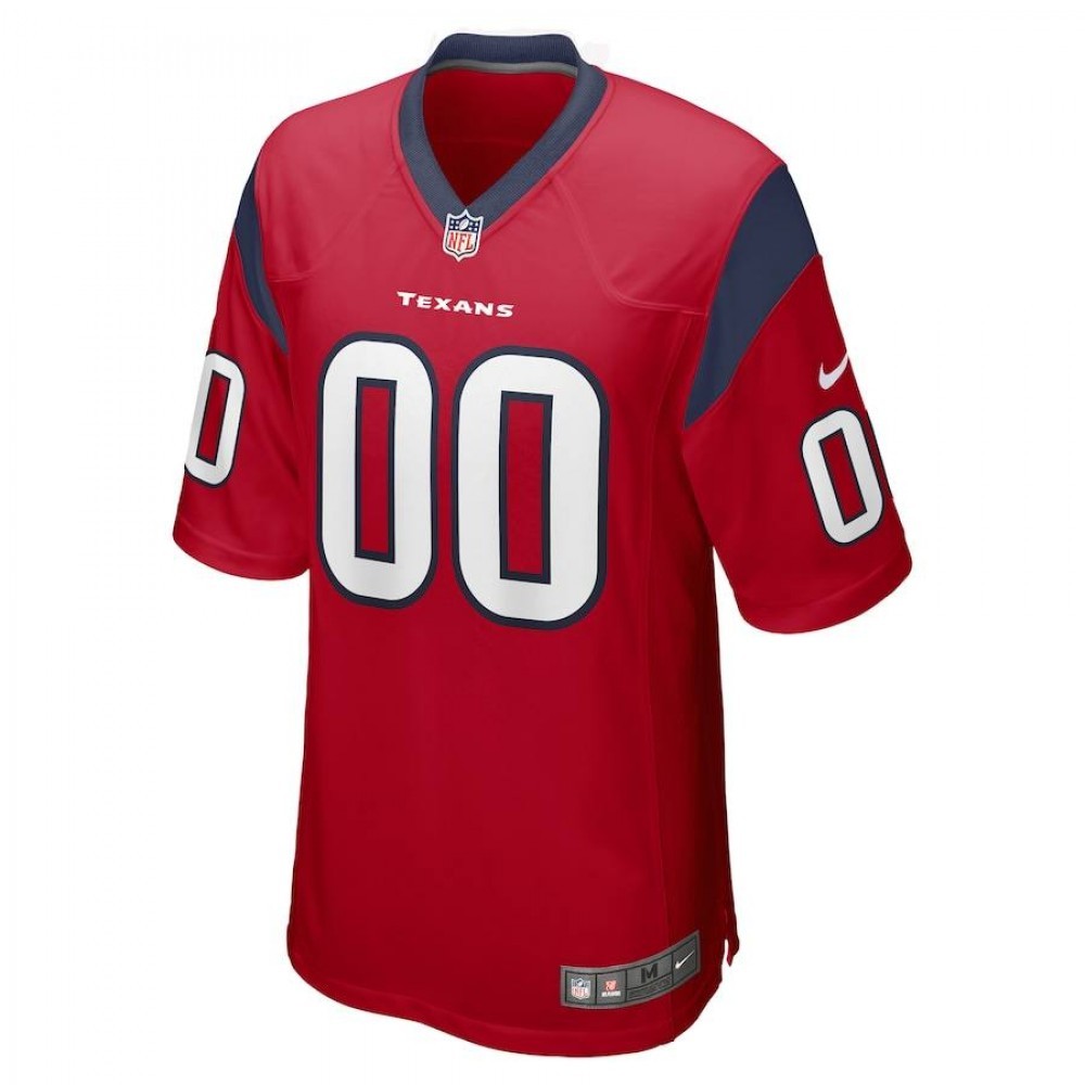 Houston Texans Nike Youth Custom Alternate Game Jersey – Red