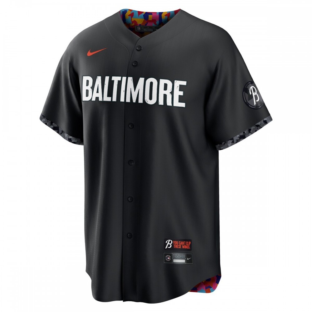 Jackson Holliday?Baltimore Orioles Nike 2023 City Connect Replica Player Jersey – Black