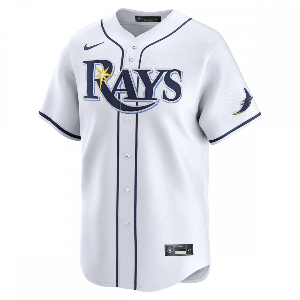 Jonathan Aranda Tampa Bay Rays Nike Home Limited Player Jersey – White