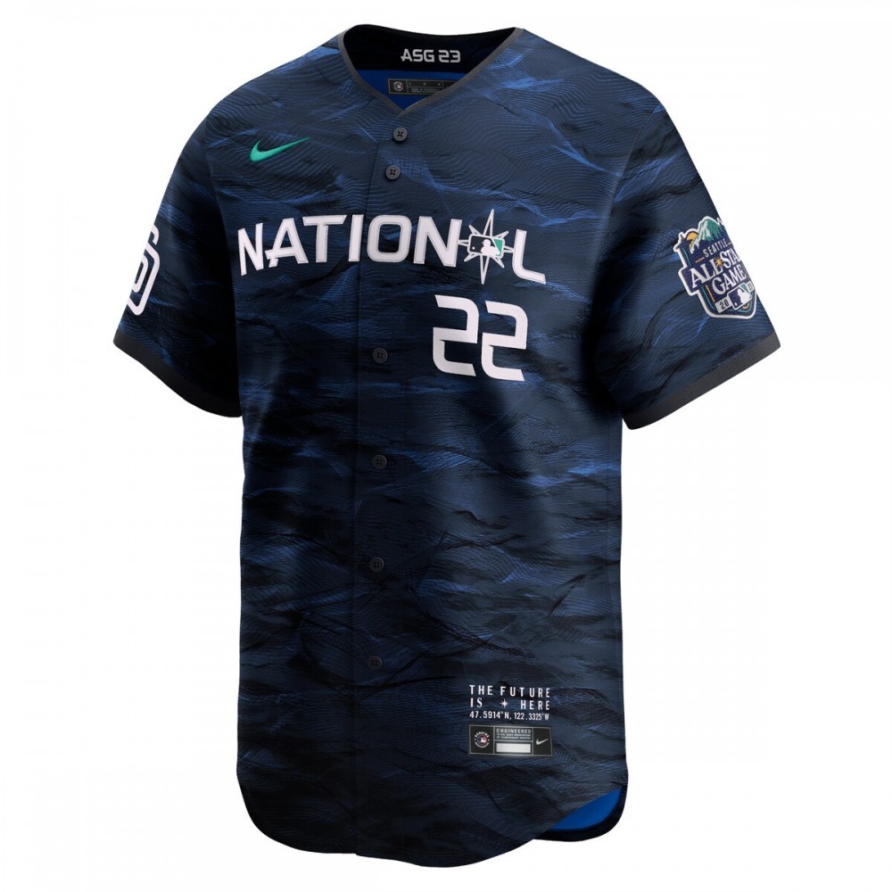 Juan Soto National League Nike 2023 MLB All-Star Game Limited Player Jersey – Royal