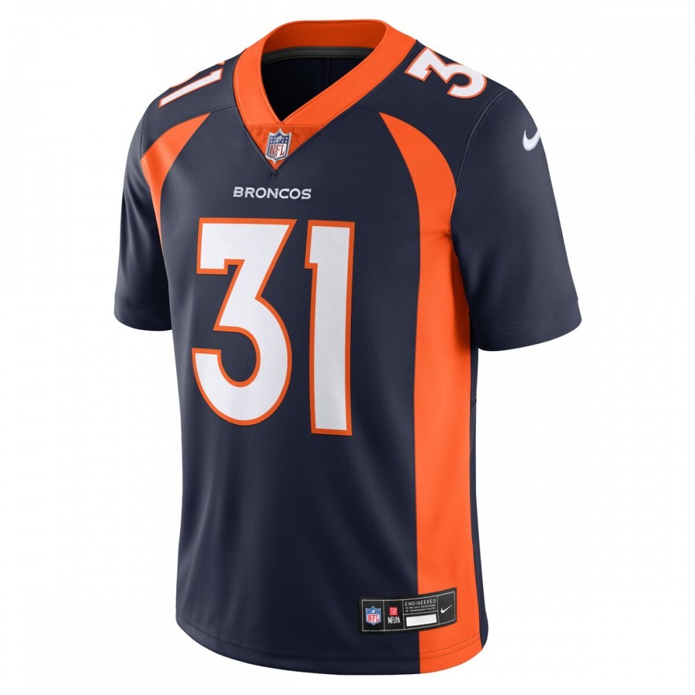 Justin Simmons Denver Broncos Nike Vapor Untouchable Limited Jersey – Navy