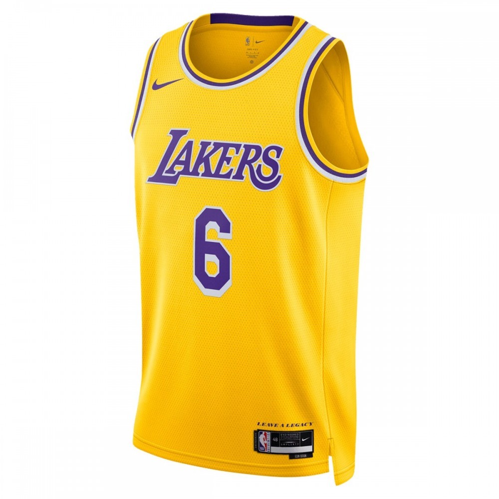LeBron James Los Angeles Lakers Nike Unisex 2022/23 Swingman Jersey – Icon Edition – Gold