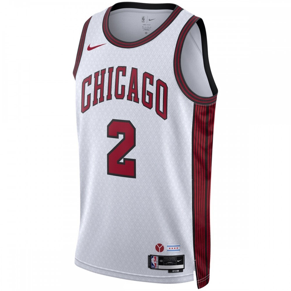 Lonzo Ball Chicago Bulls Nike Unisex 2022/23 Swingman Jersey – City Edition – White