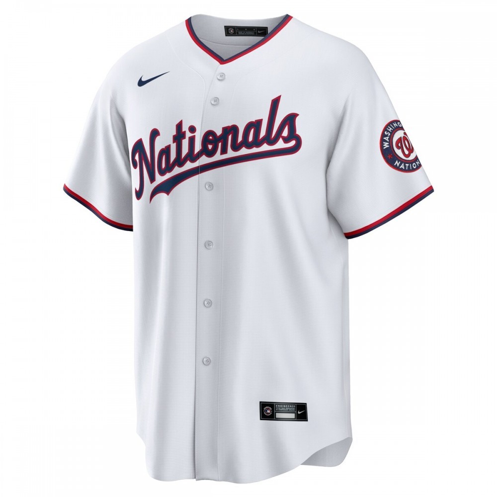MacKenzie Gore Washington Nationals Nike Home Replica Jersey – White