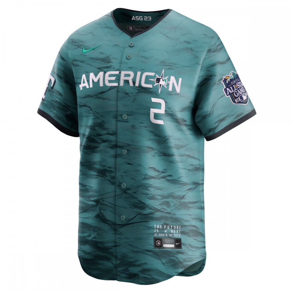 Marcus Semien American League Nike 2023 MLB All-Star Game Limited Player Jersey – Teal