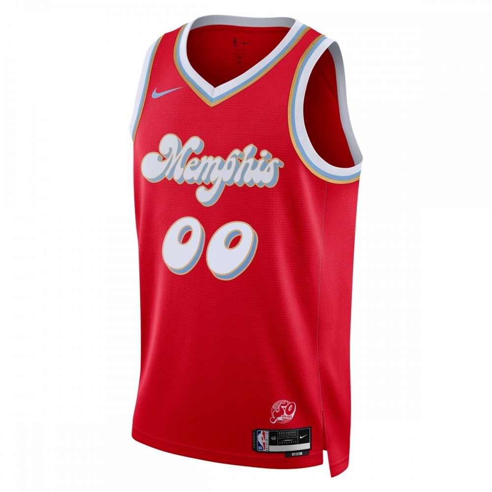 Memphis Grizzlies Nike Unisex 2024/25 Custom Swingman Jersey – City Edition – Red
