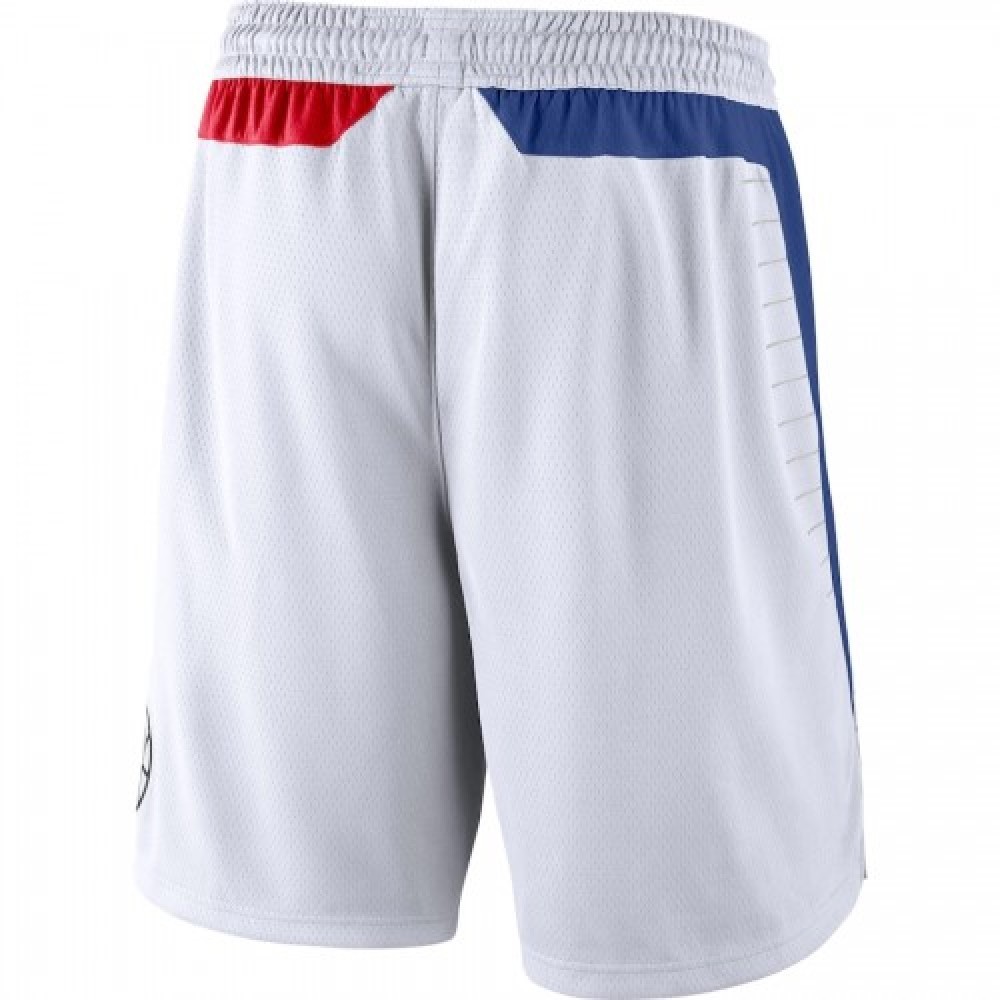 Men’s LA Clippers Nike White/Red 202021 Performance Swingman Shorts – Association Edition