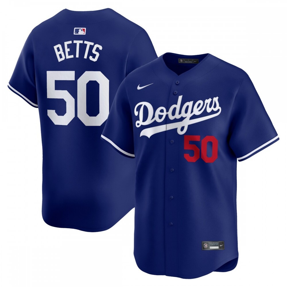 Mookie Betts Los Angeles Dodgers Nike Alternate Limited Player Jersey?– Royal