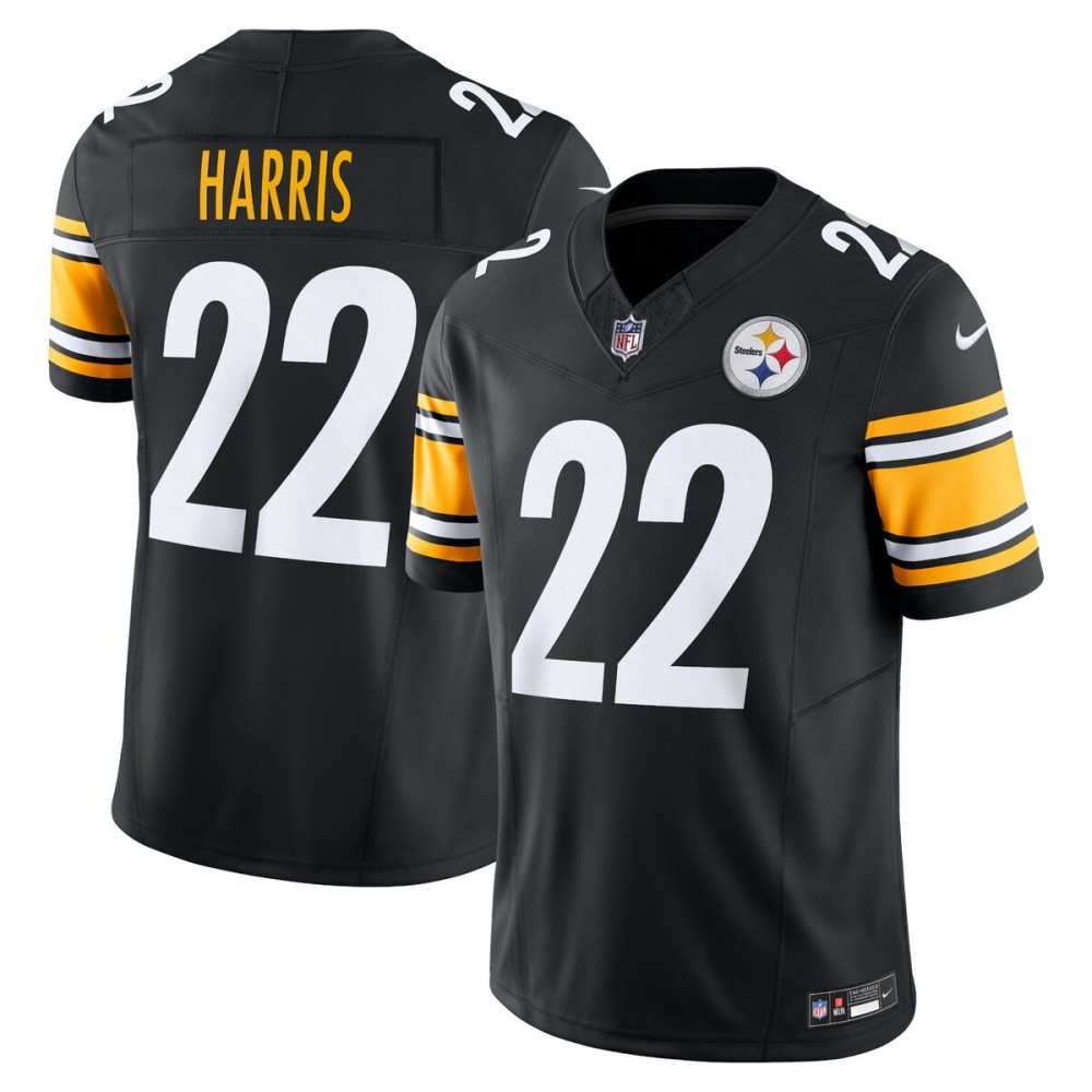 Najee Harris Pittsburgh Steelers Nike Vapor F.U.S.E. Limited Jersey – Black