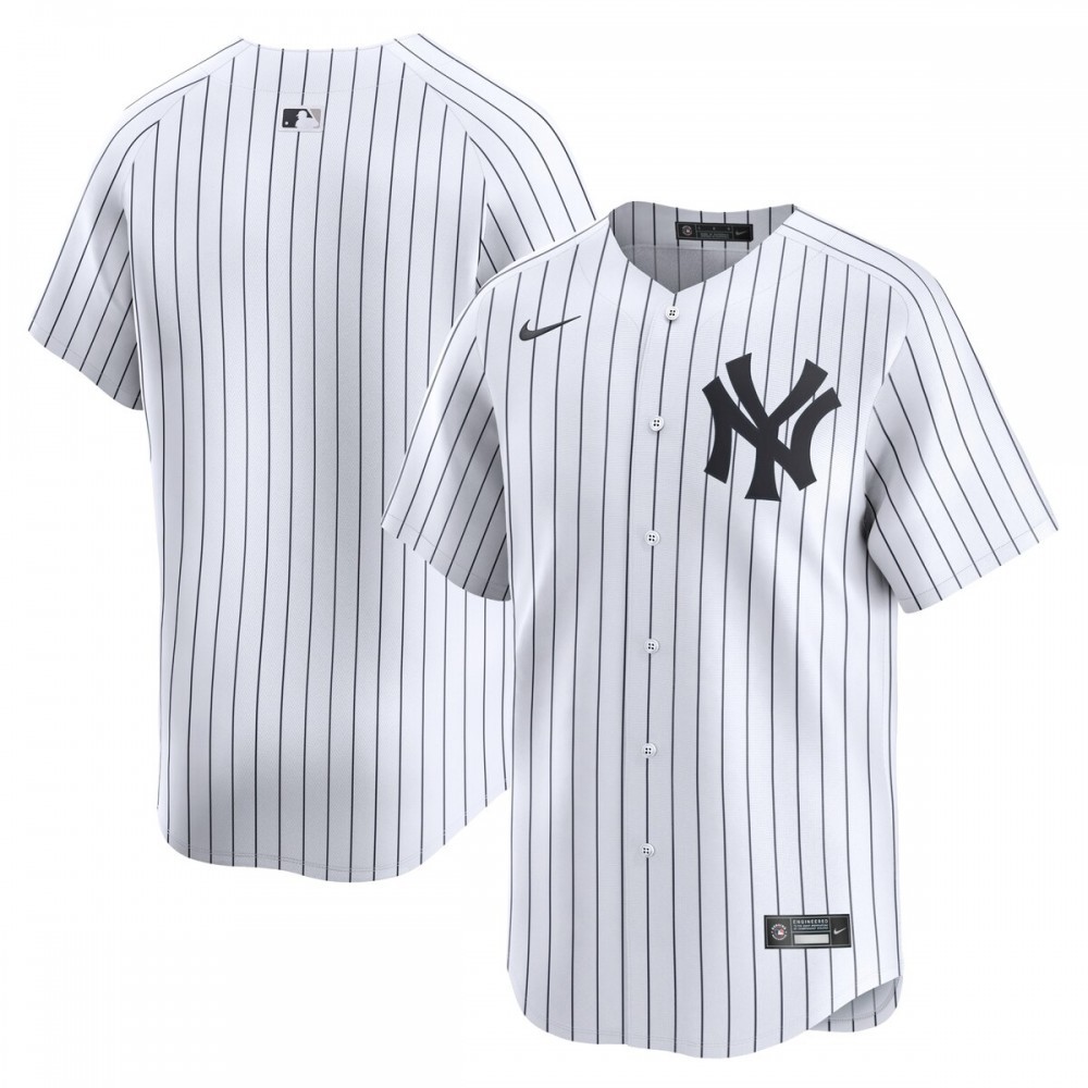 New York Yankees Nike Youth Home Limited Jersey – White