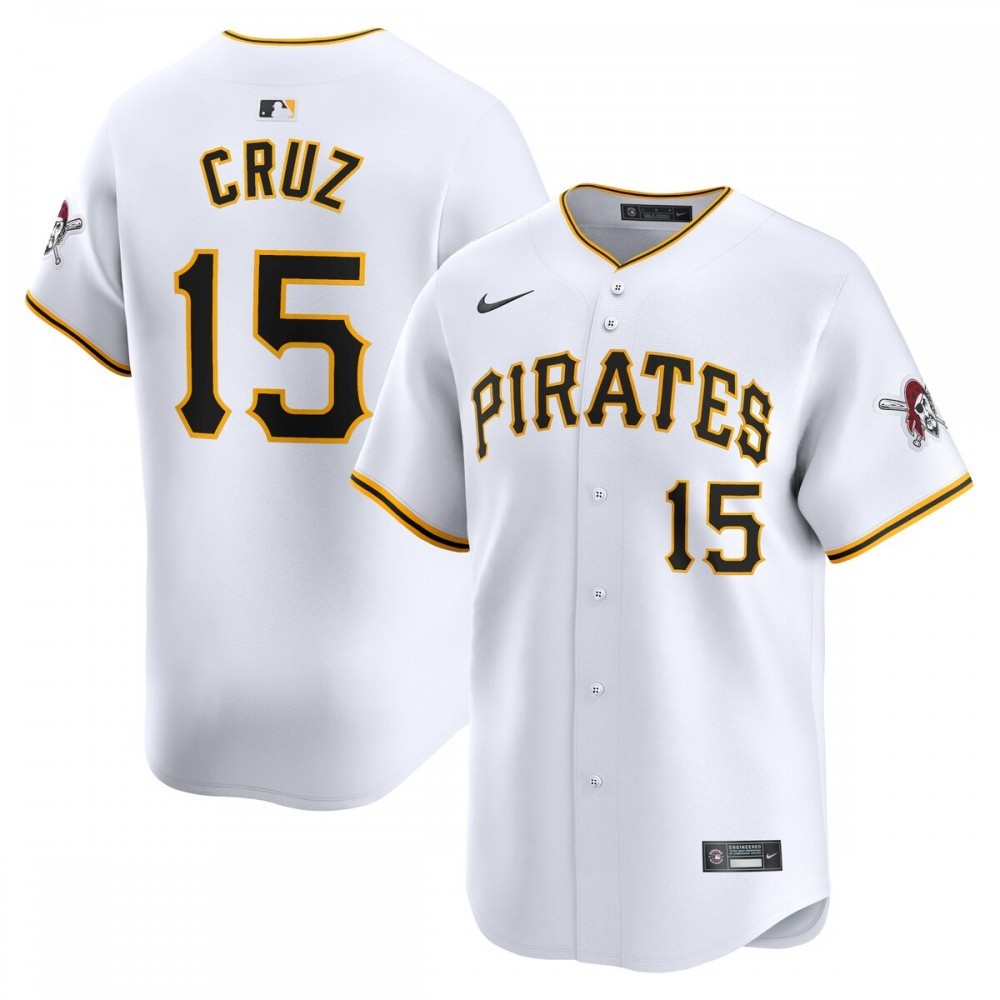 Oneil Cruz Pittsburgh Pirates Nike Home Limited Player Jersey – White