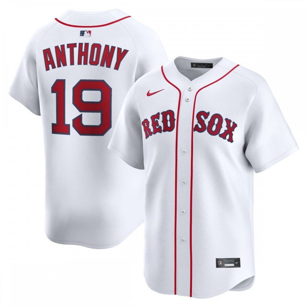 Roman Anthony Boston Red Sox Nike Home Limited Player Jersey – White