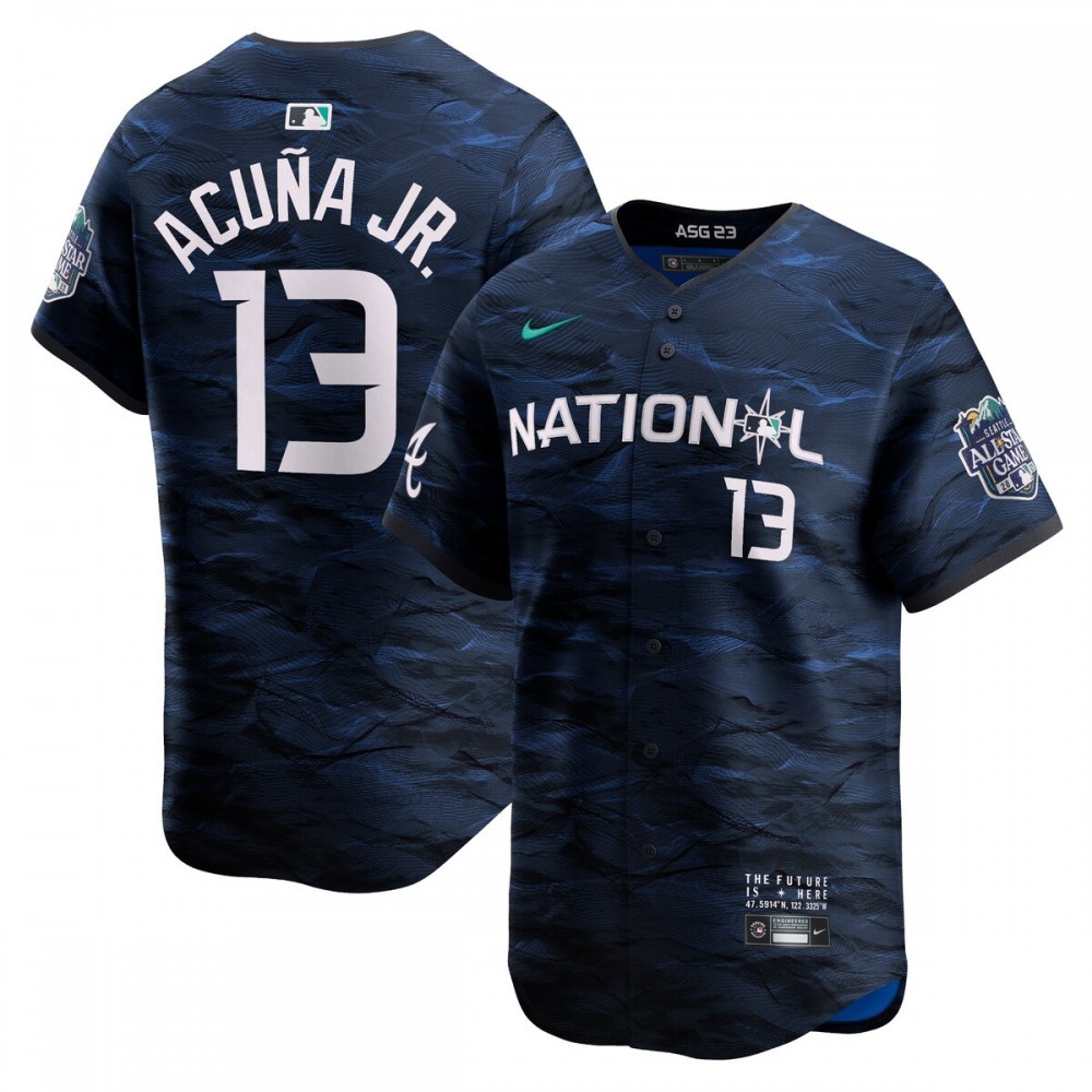Ronald Acu?a Jr. National League Nike 2023 MLB All-Star Game Limited Player Jersey – Royal