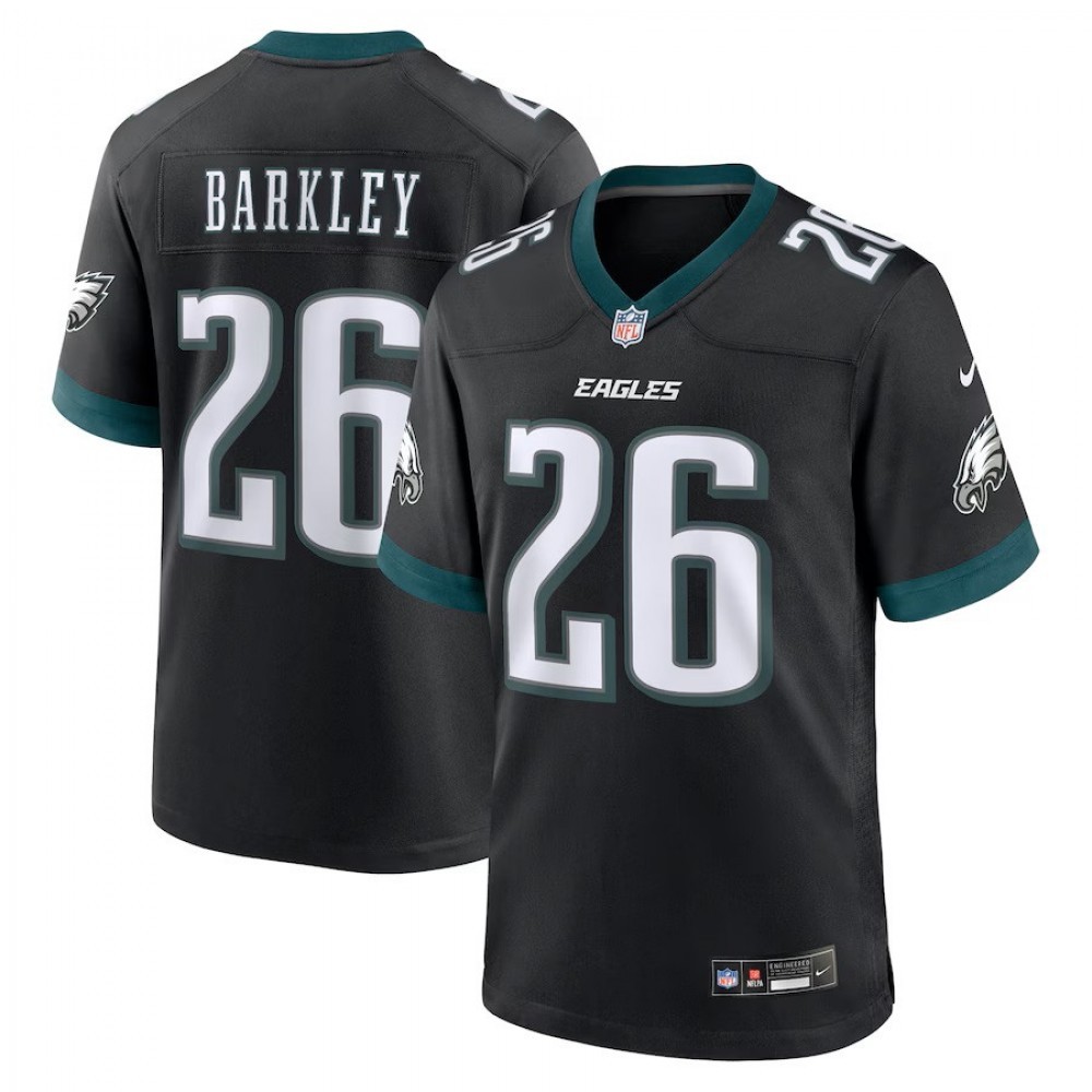 Saquon Barkley Philadelphia Eagles Nike Youth Jersey – Black