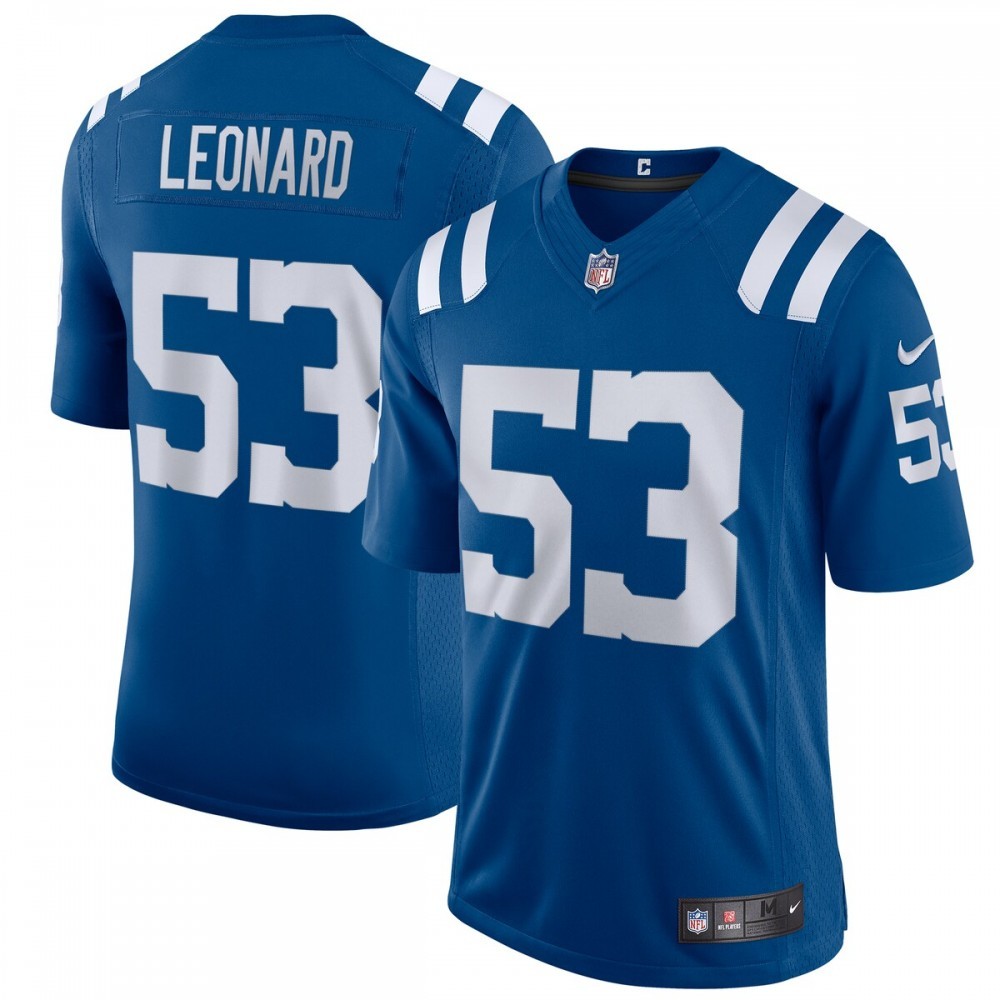 Shaquille Leonard Indianapolis Colts Nike Vapor Limited Jersey – Royal