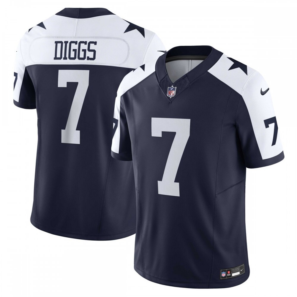 Trevon Diggs Dallas Cowboys Nike Vapor F.U.S.E. Limited Jersey – Navy