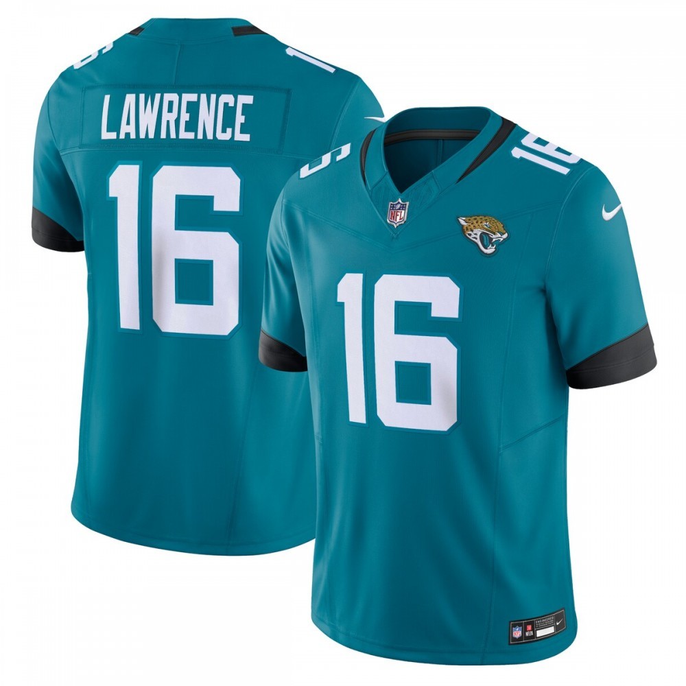 Trevor Lawrence Jacksonville Jaguars Nike Vapor F.U.S.E. Limited Jersey – Teal