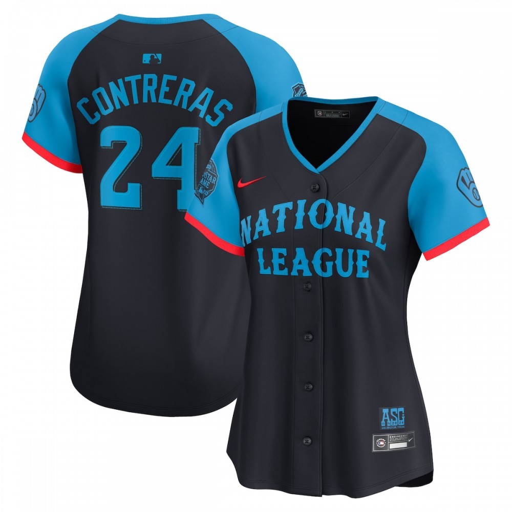 William Contreras National League Nike Women’s 2024 MLB All-Star Game Limited Player Jersey – Navy