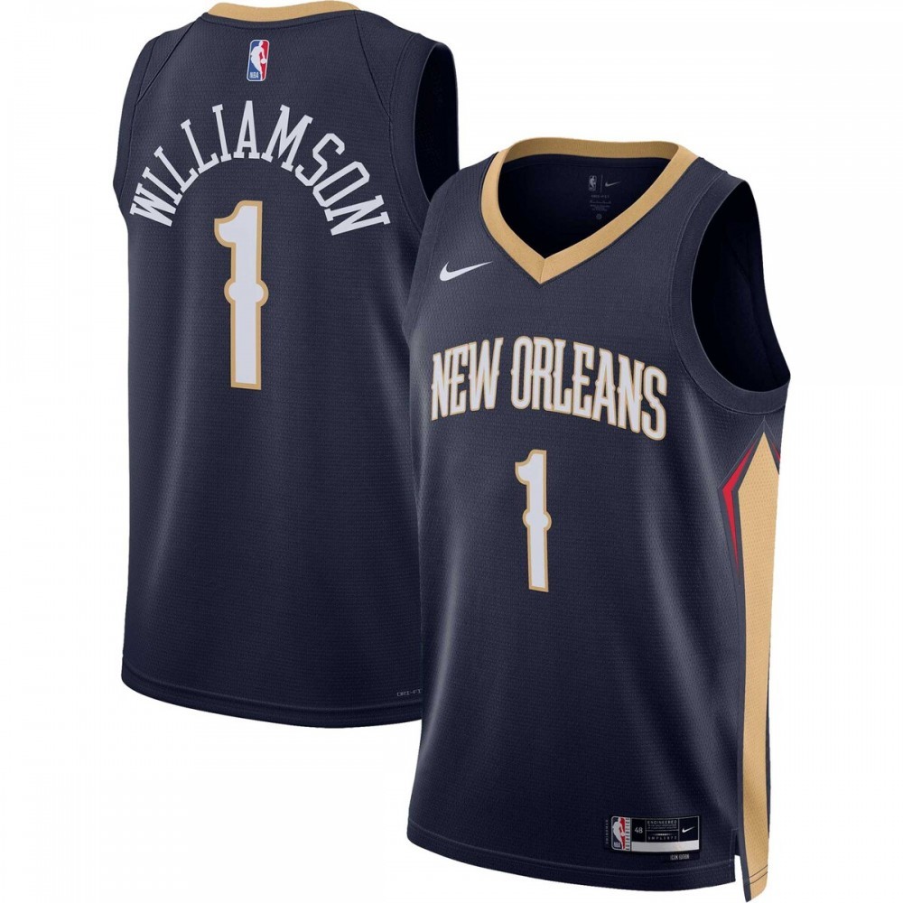 Zion Williamson New Orleans Pelicans Nike Unisex 2022/23 Swingman Jersey – Icon Edition – Navy