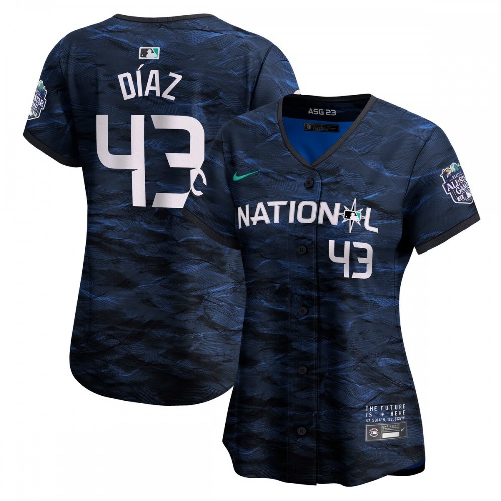 Alexis Diaz National League Nike Women’s 2023 MLB All-Star Game Limited Player Jersey – Royal