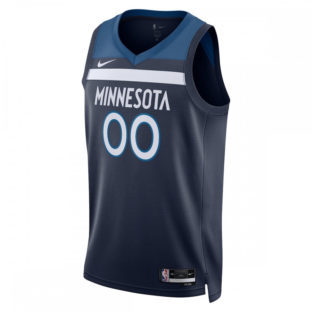 Minnesota Timberwolves Nike Unisex 2022/23 Swingman Custom Jersey Navy – Icon Edition