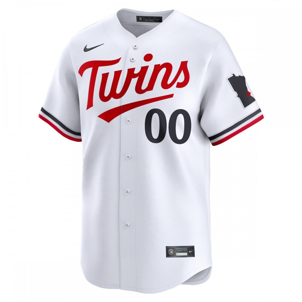 Minnesota Twins Nike Youth Home Limited Custom Jersey – White