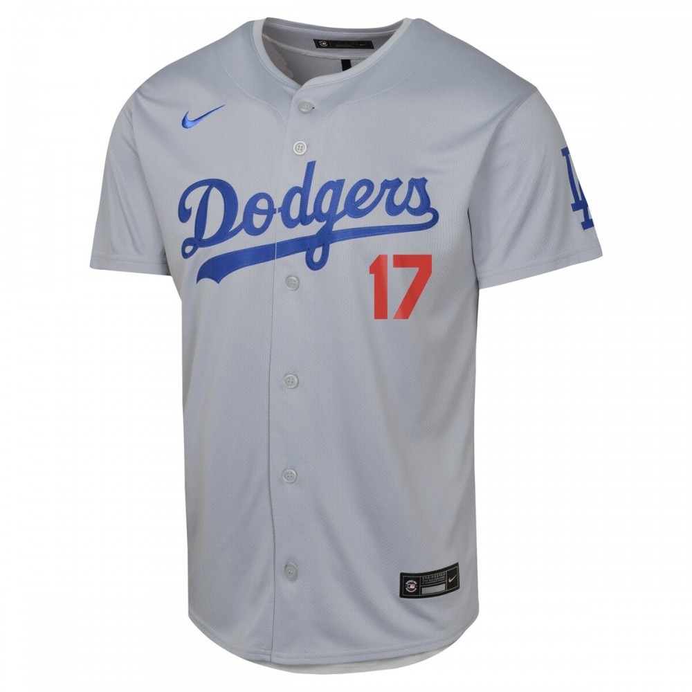 Shohei Ohtani Los Angeles Dodgers Nike Youth Alternate Limited Jersey?– Gray