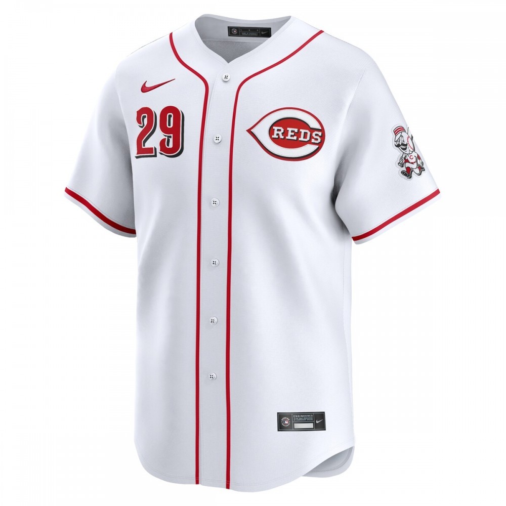 TJ Friedl Cincinnati Reds Nike Home Limited Player Jersey – White