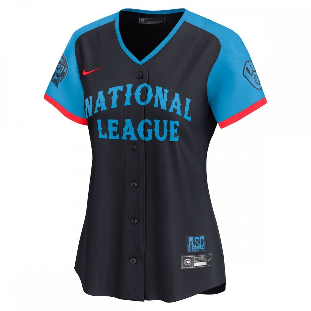 William Contreras National League Nike Women’s 2024 MLB All-Star Game Limited Player Jersey – Navy